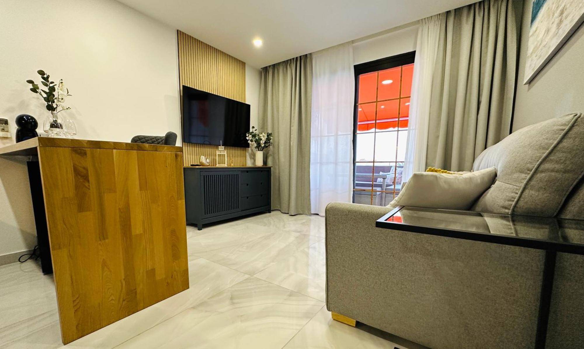 Luxury Diamond - Ocean View, Big Terraces, Air Con, Wifi Apartament Los Cristianos (Tenerife)